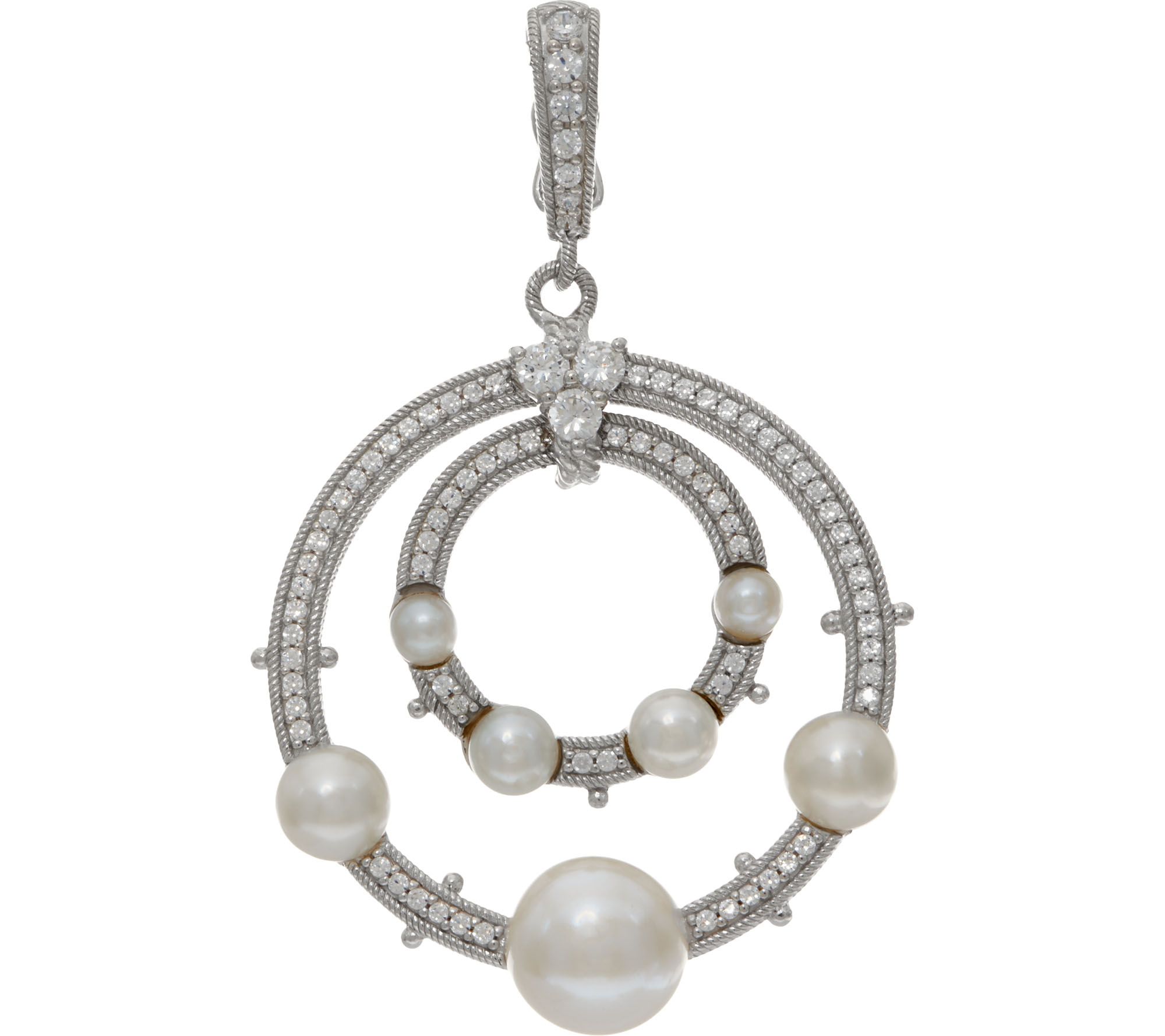 As Is Judith Ripka Sterl.Cultured Freshwater Pearl Enhancer