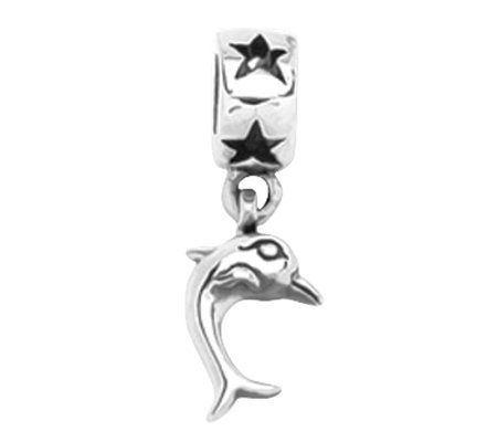 Prerogatives Sterling Dolphin Dangle Bead