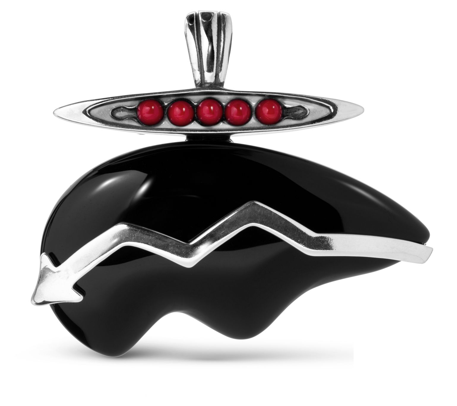 American West Sterling Silver Bear Enhancer