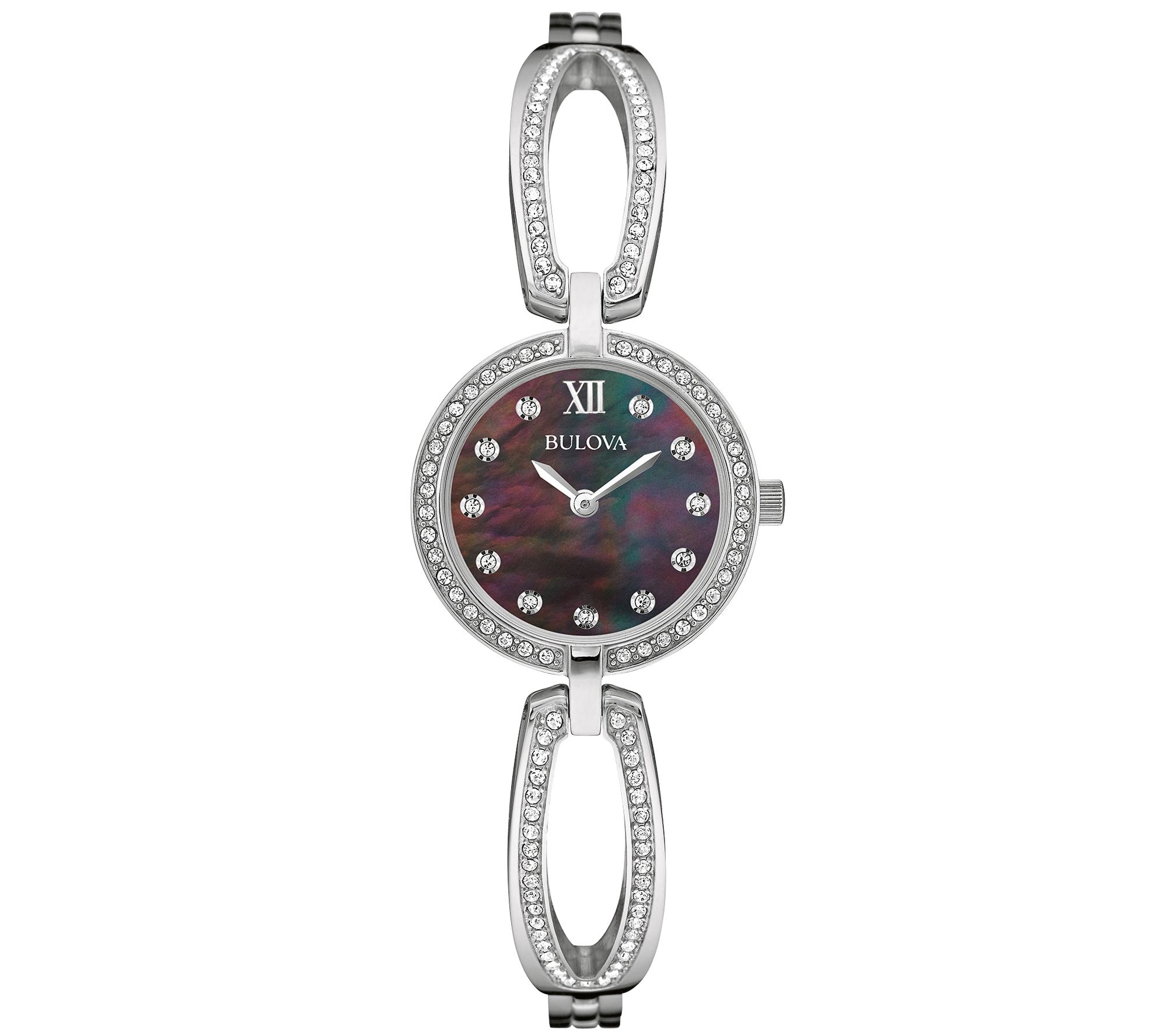 Bulova Mother-of-Pearl Dial Bangle Watch