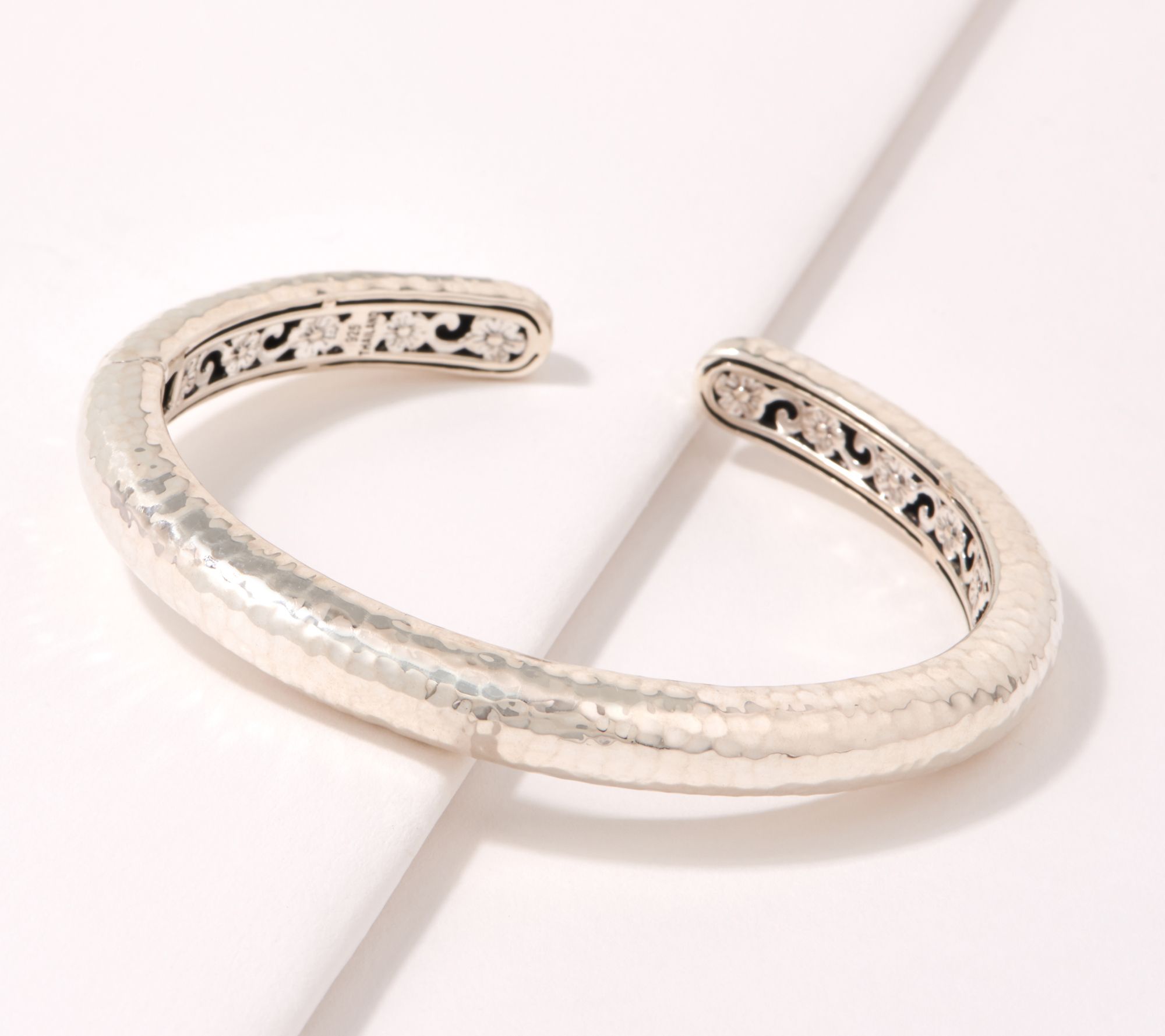 JAI Sterling Silver Choice of Texture Cuff, 26.9-31.8g