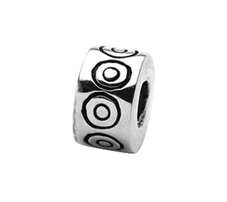 Prerogatives Sterling Circles Bali Bead