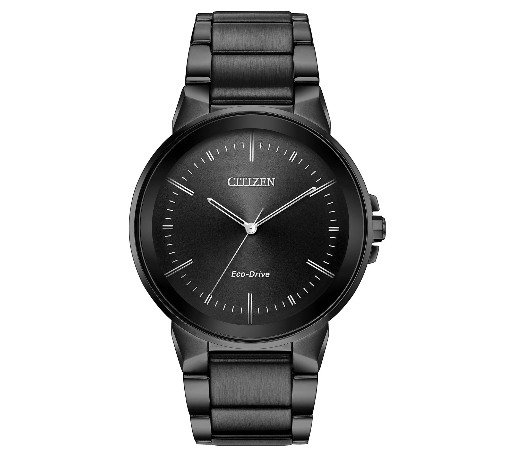Citizen Mens Eco-Drive Axiom Black Dial Bracel et Watch