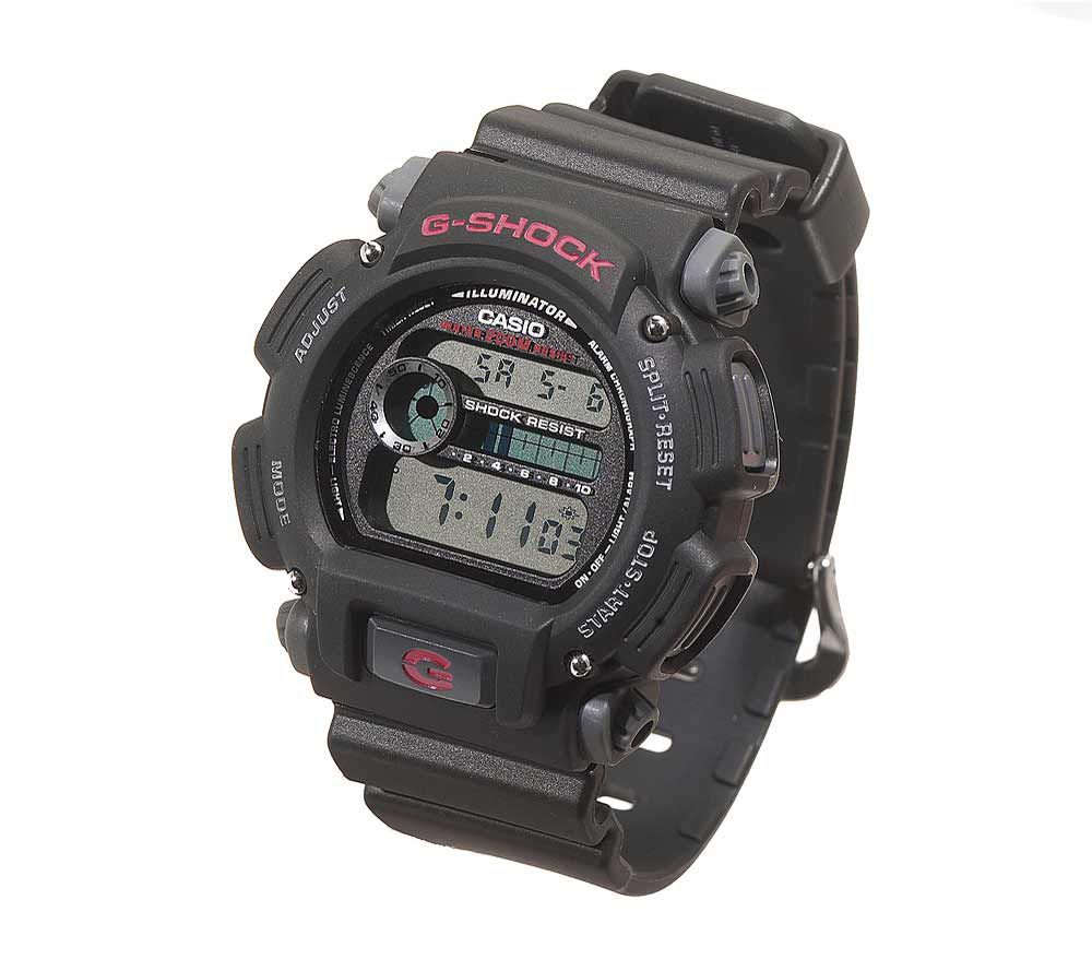 Casio G-Shock Classic Watch with Black Resin Ba nd