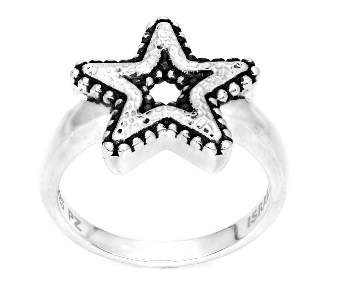 Or Paz Sterling Silver Star Ring