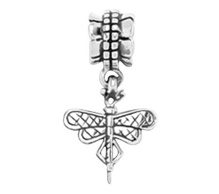 Prerogatives Sterling Dragonfly Dangle Bead