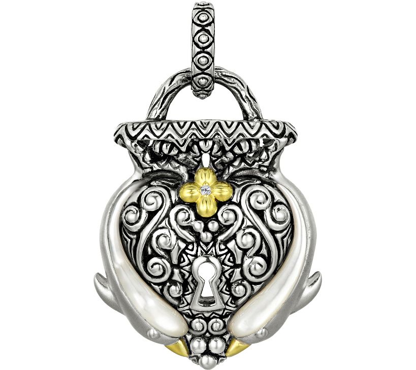 Barbara Bixby Sterling & 18K Dolphin Enhancer
