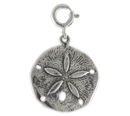 Sterling Sand Dollar Charm