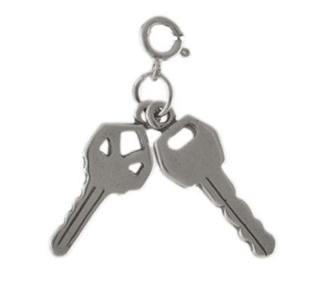 Sterling Set of Keys Charm