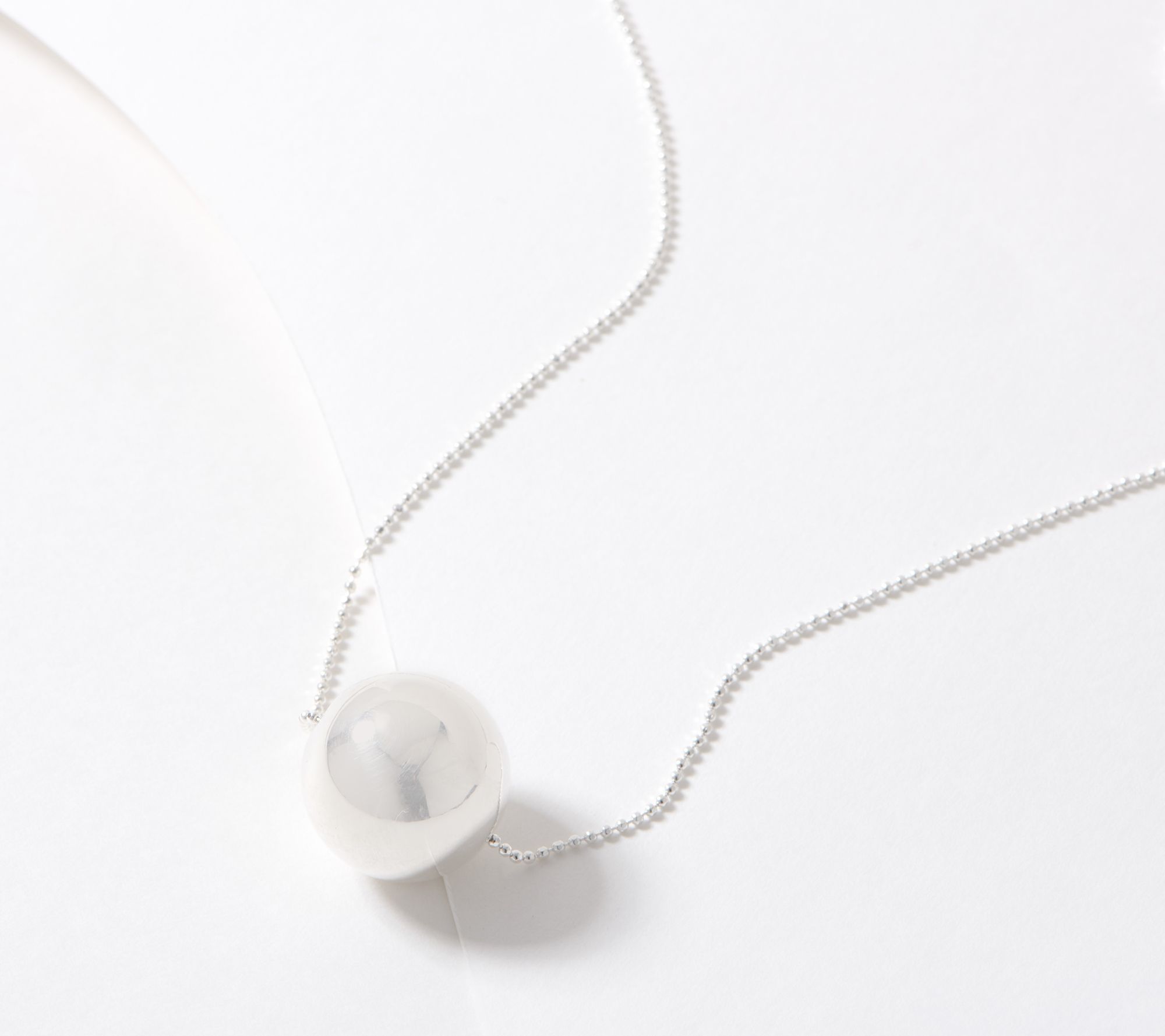 UltraFine Polished or Diamond Cut 32 Bead Necklace