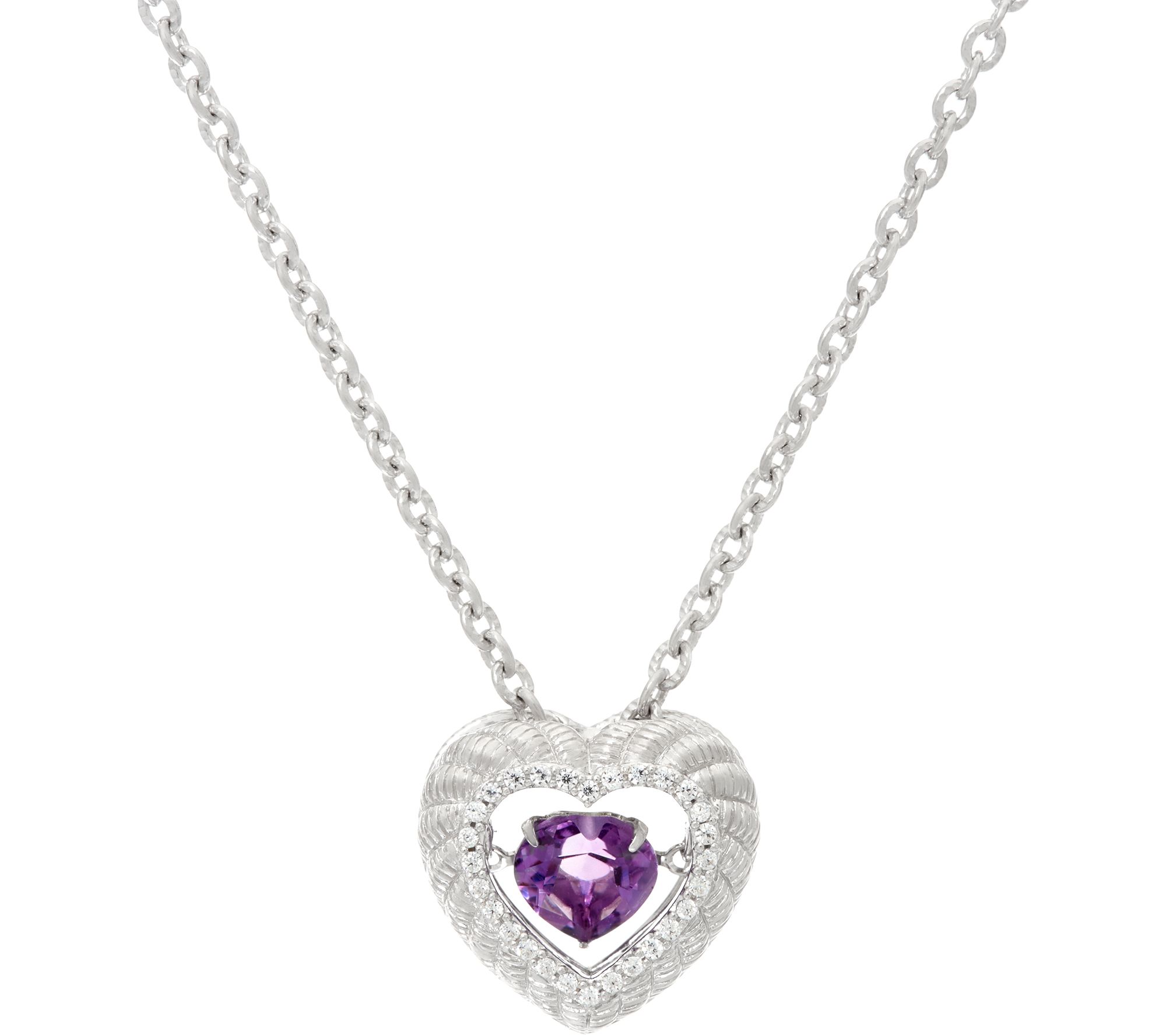 Judith Ripka Sterling Silver & Gemstone Twinkle 18 Necklace