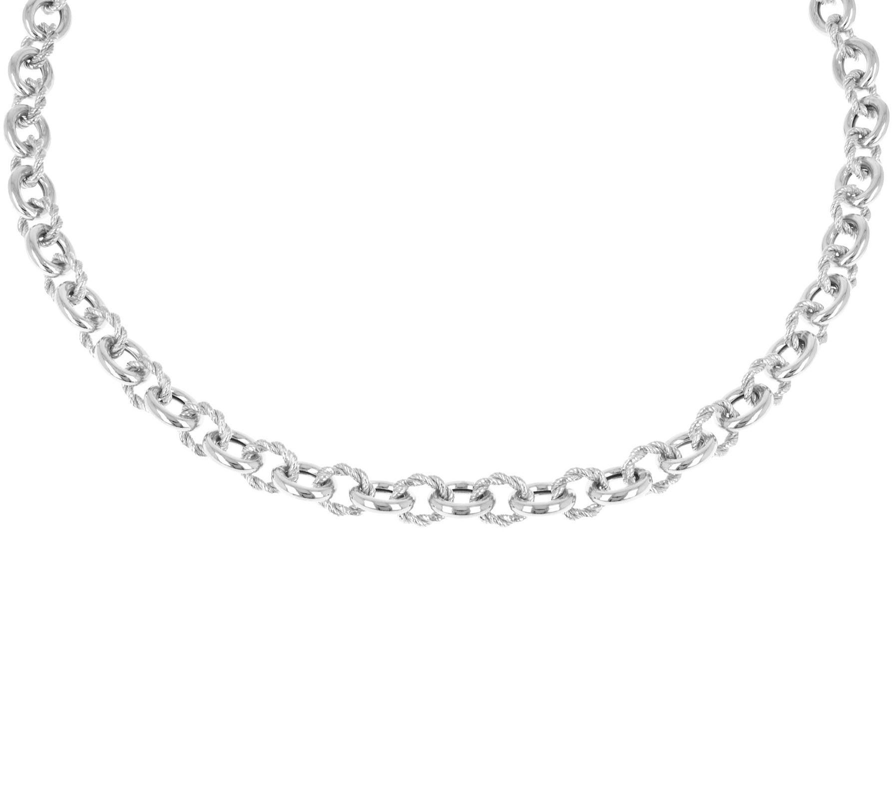 Judith Ripka Verona 20 Sterling Necklace 43.0g