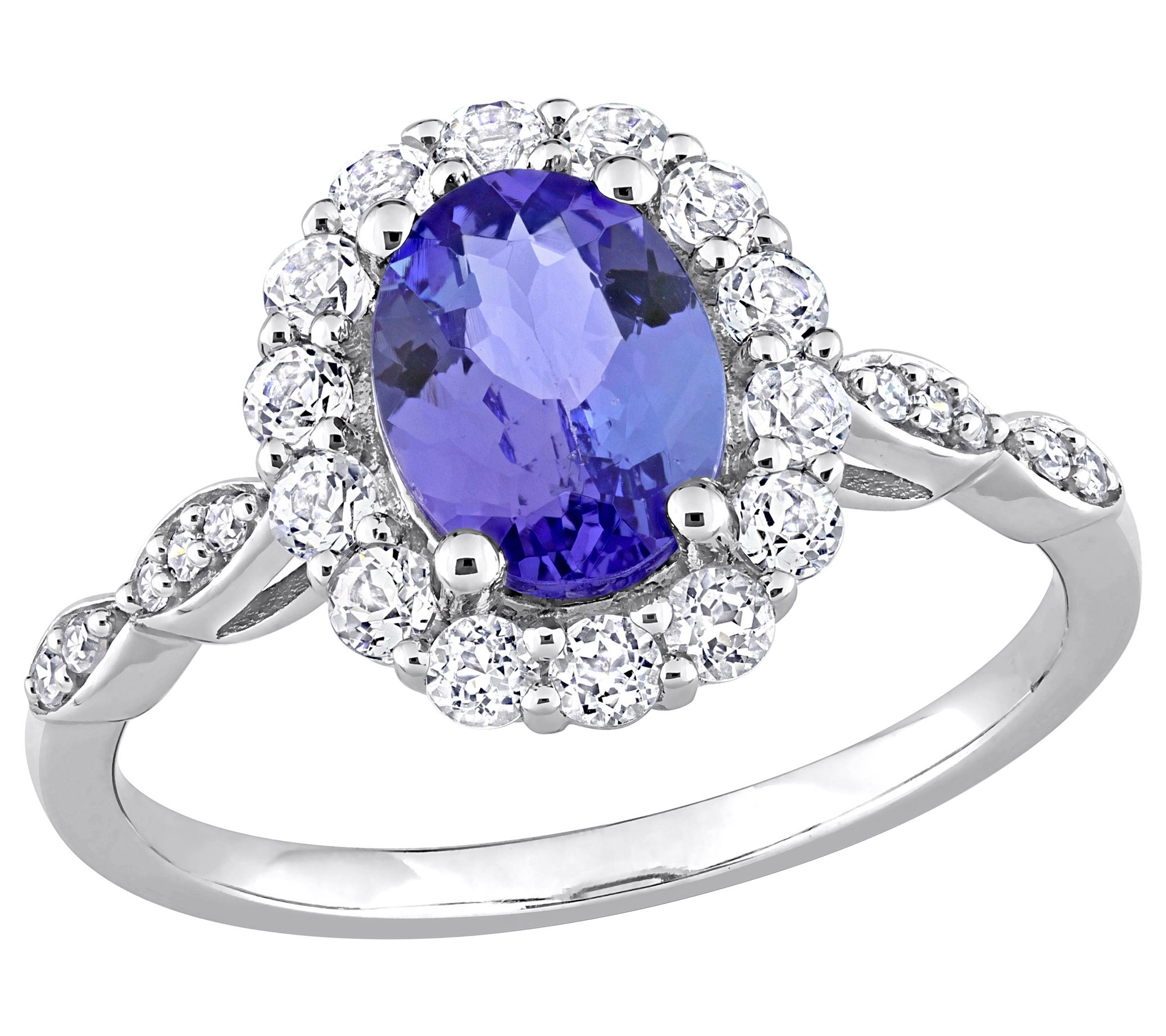 Bellini 1.85 cttw Multi-Gemstone & Diamond Rin g, 14K Gold
