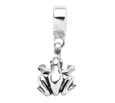 Prerogatives Sterling Frog Dangle Bead