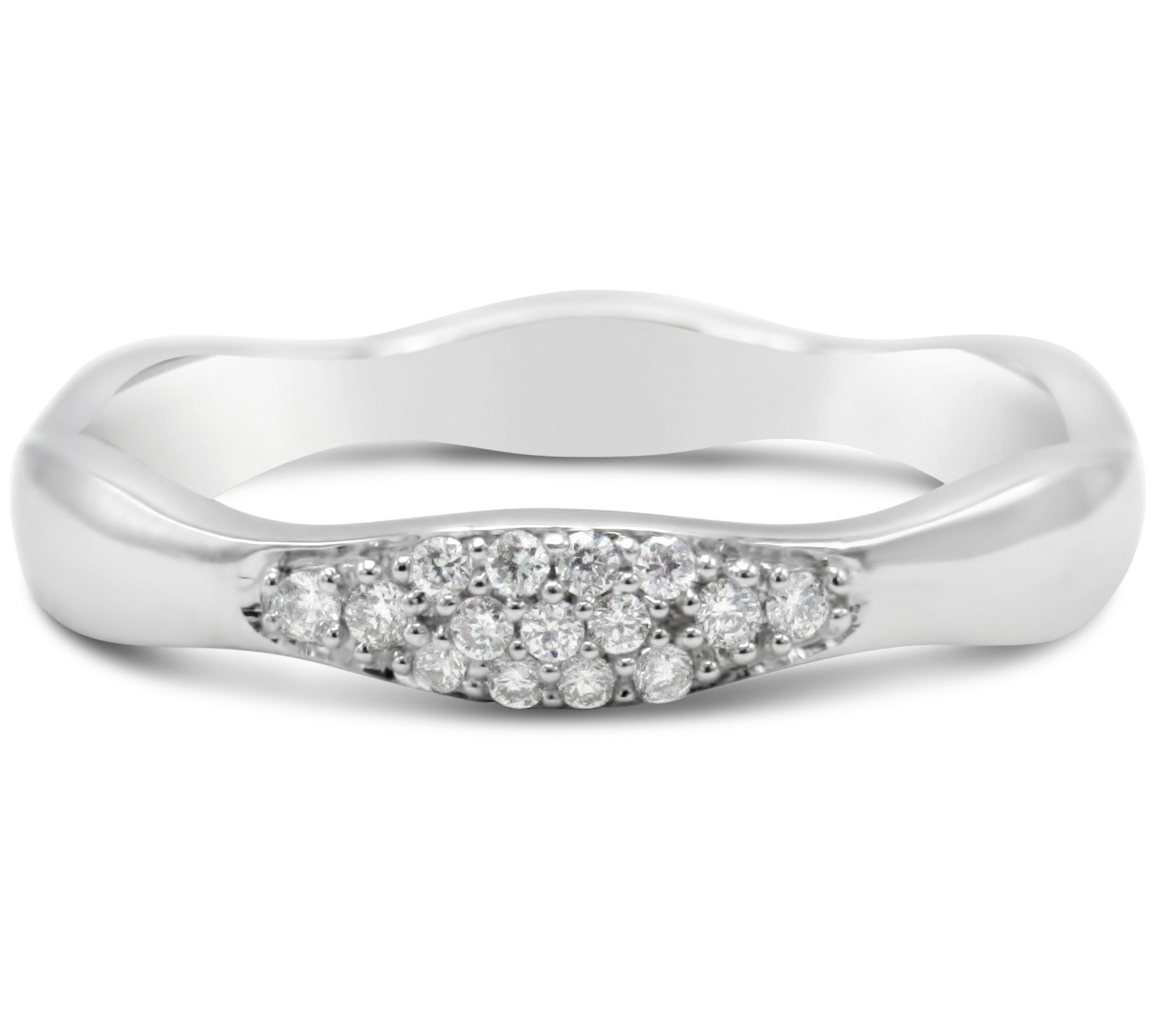 Affinity Diamonds 14K Gold 0.10 cttw Diamond Ring