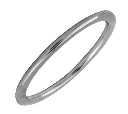 Simply Stacks Sterling Black Rhodium-Plated 1.5 mm Ring