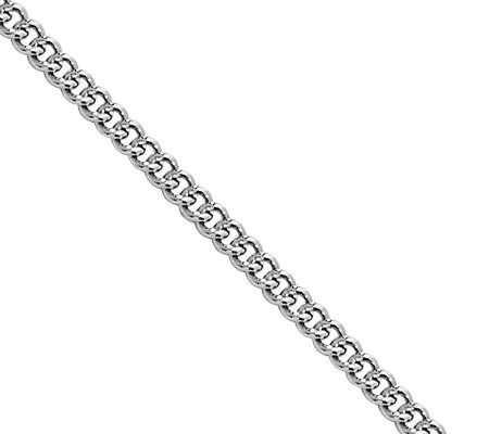 Steel by Design 2.25mm 22 Round Curb Chain Necklace