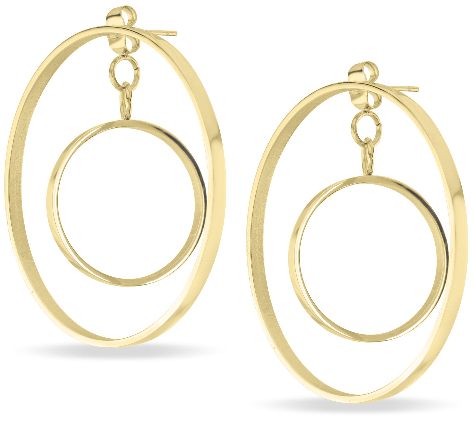 qvc steel by design earrings