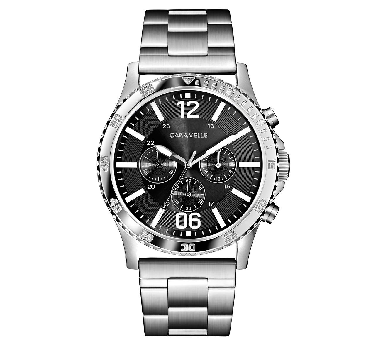 Caravelle by Bulova Mens Chronograph B racelet Watch