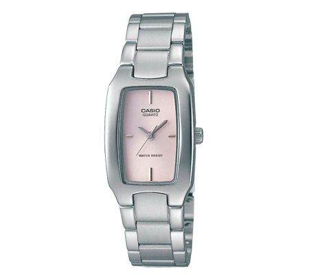 Casio Womens Classic Pink Dial Watch