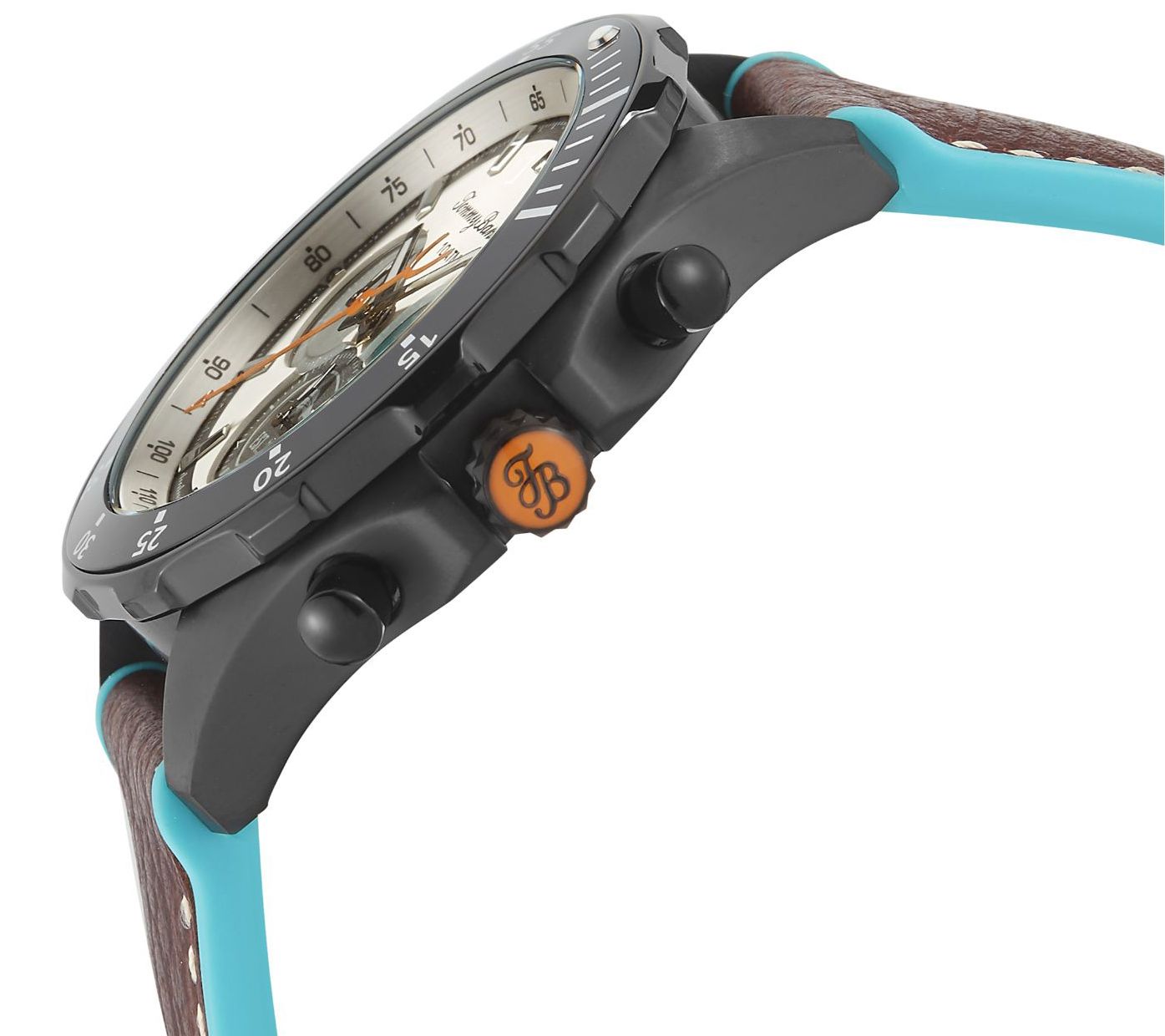 Tommy Bahama Men's Atlantis Diver Brown Strap Watch