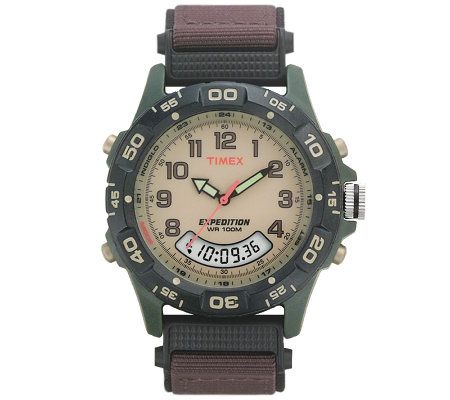 Timex Mens Resin Analog and Digital Watch