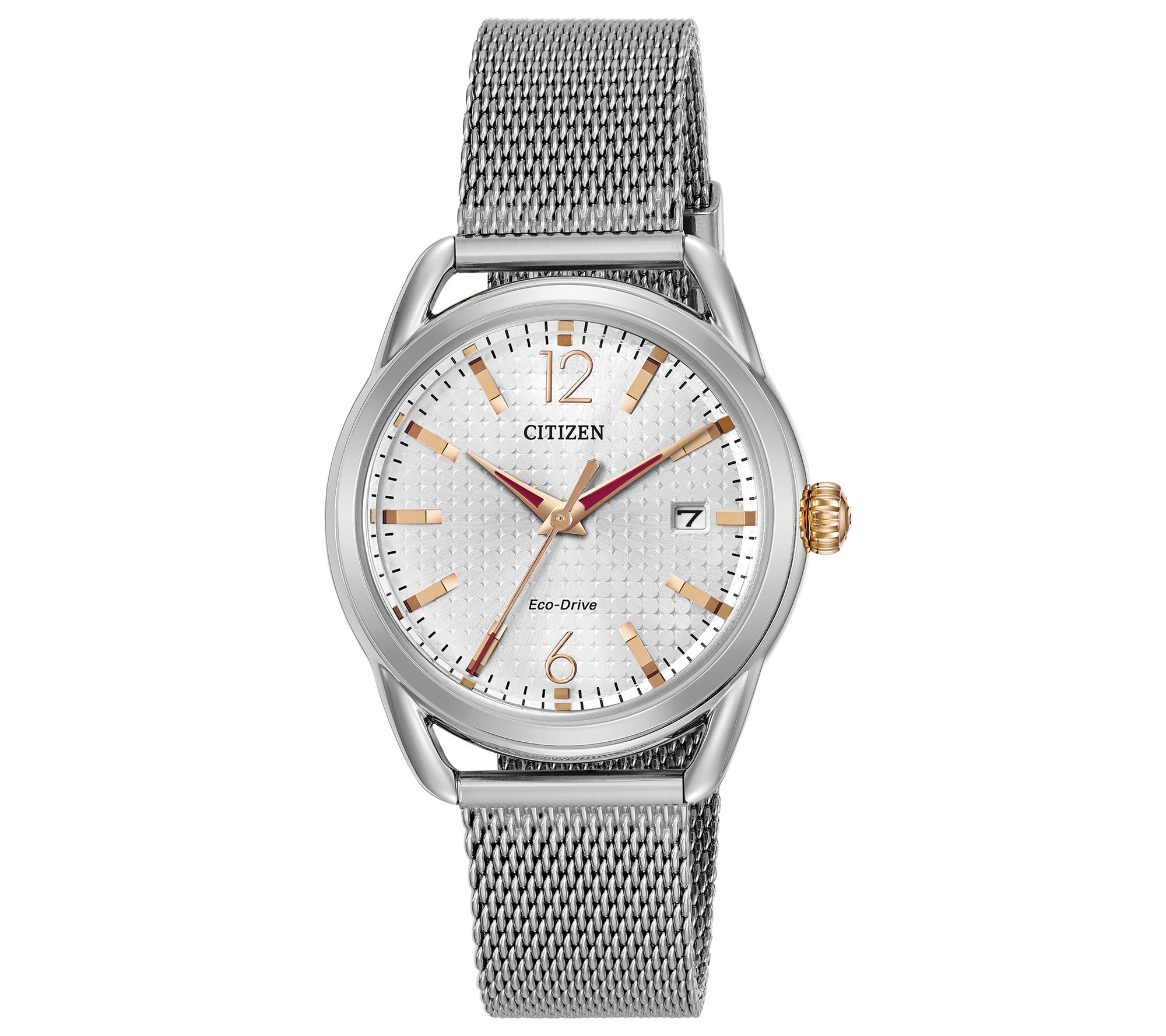 Citizen Eco-Drive Stainless Mesh Band Watch