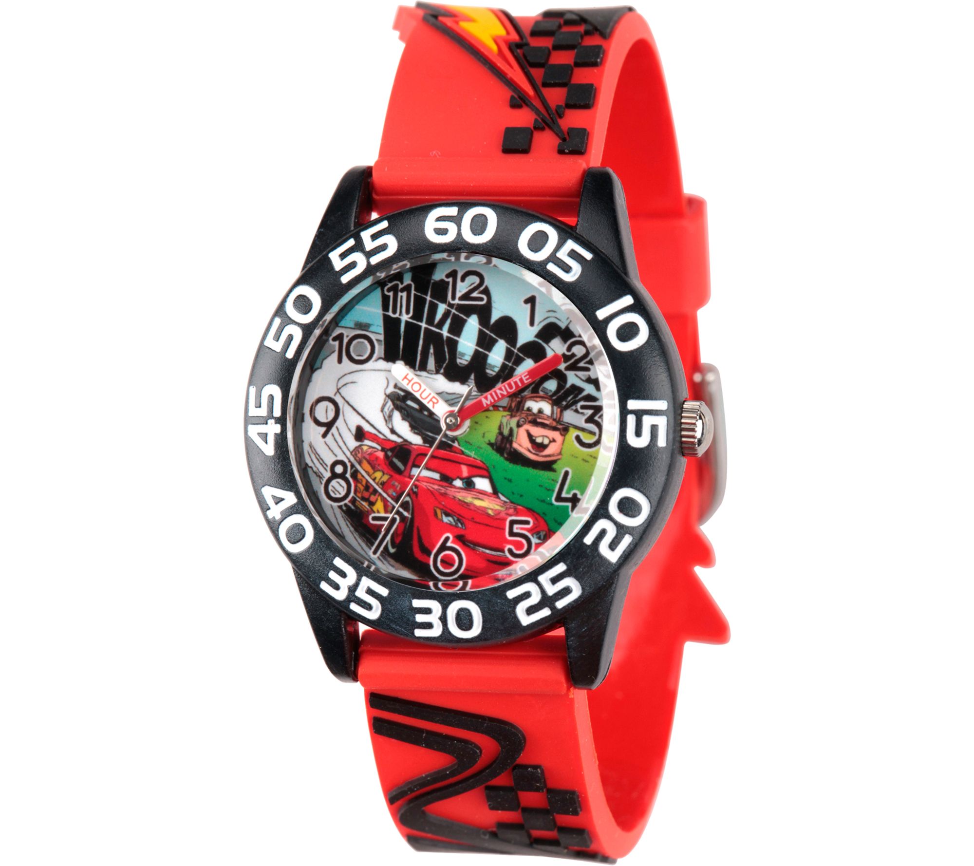 Disney Cars Boys Red Plastic Watch
