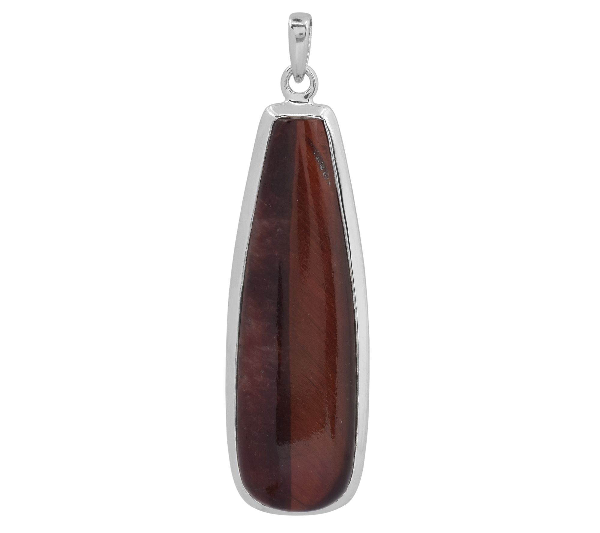 Sterling Silver Tiger Eye Pendant