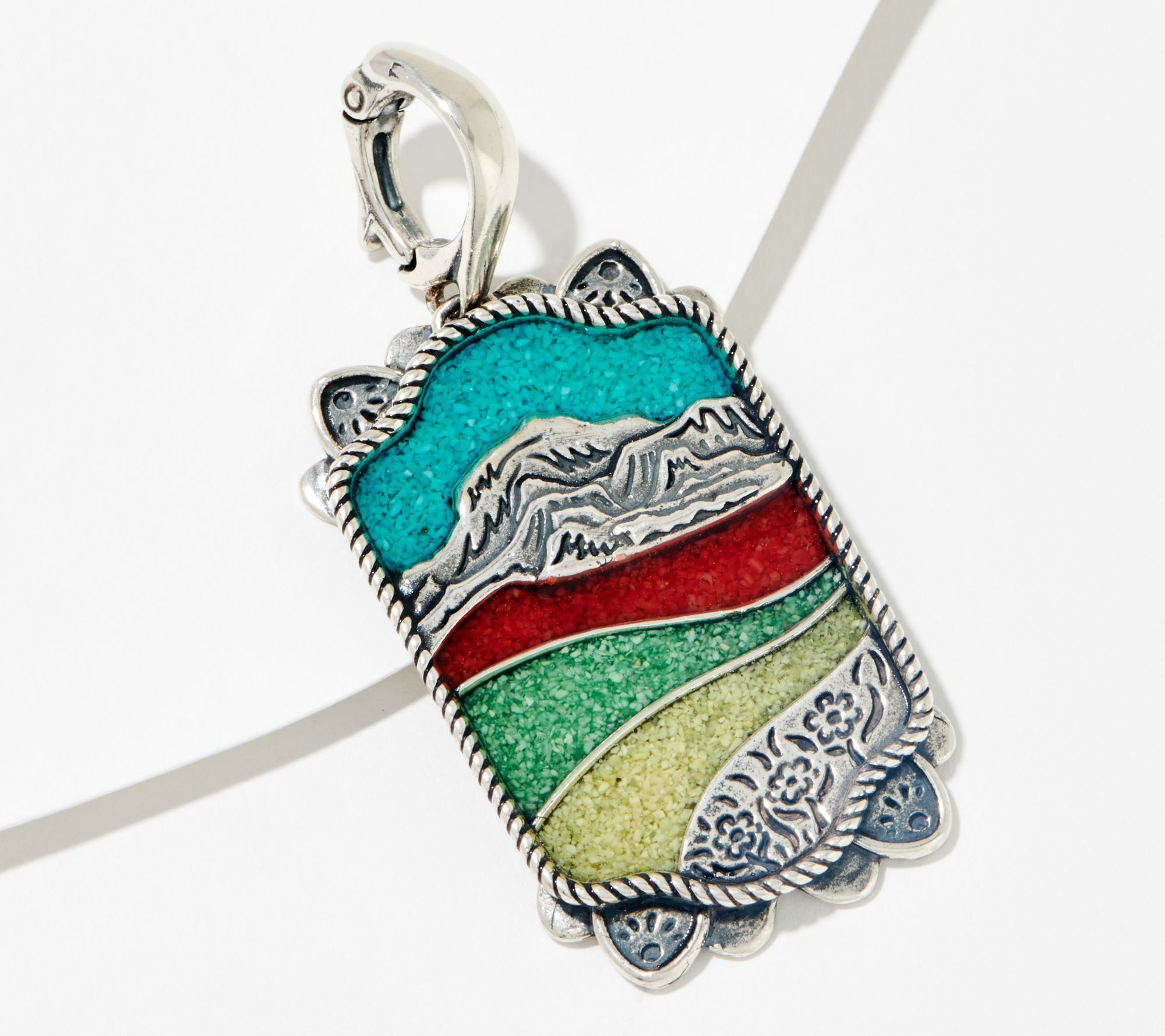 American West Sterling Silver Chip InlayEnhancer