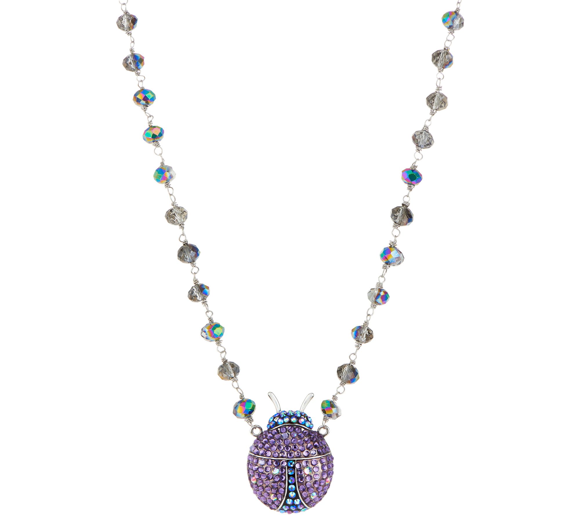 Kirks Folly Ladybird Necklace