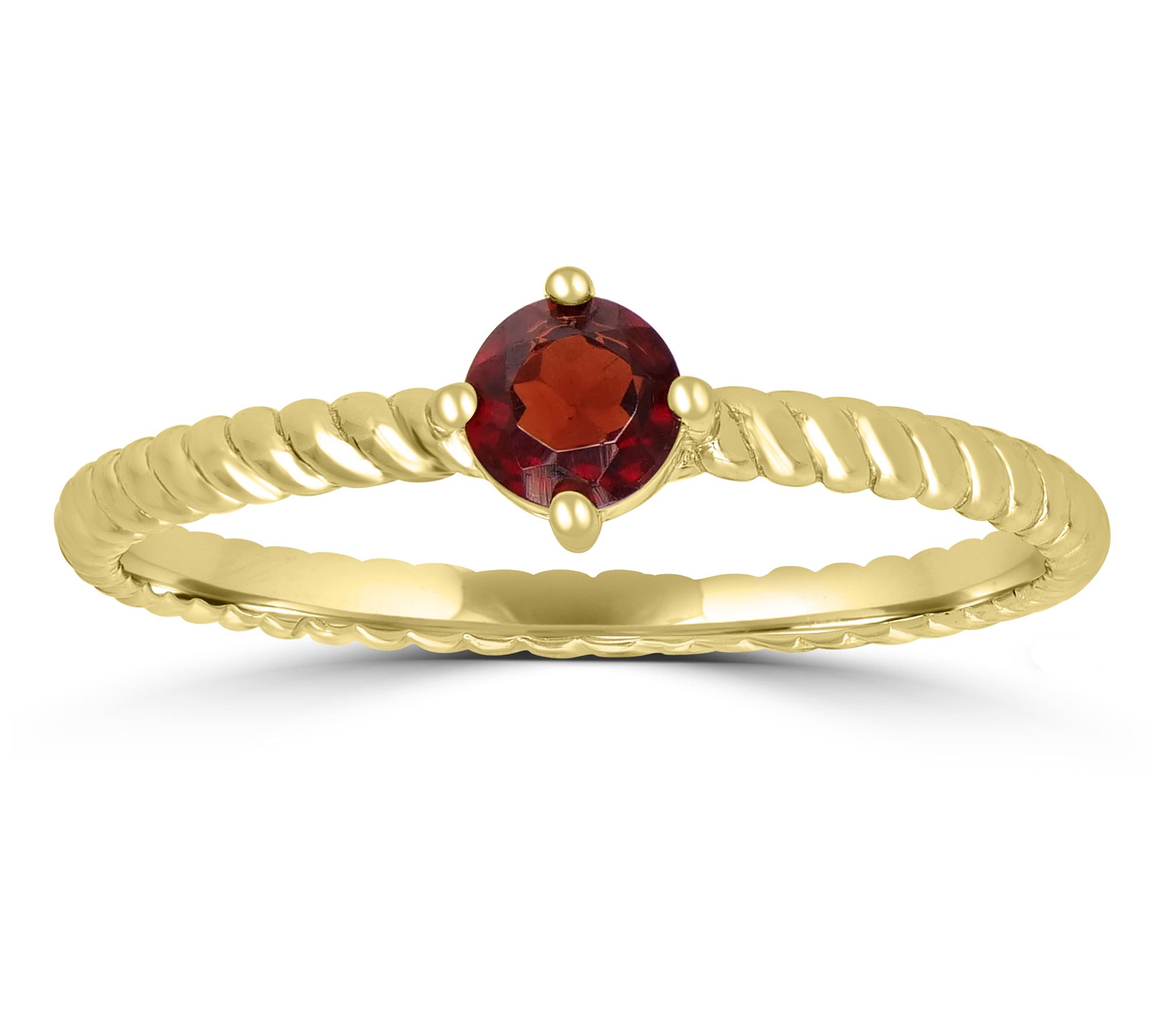 Generation Gems 0.25 cttw Garnet Ring, 14K G ol