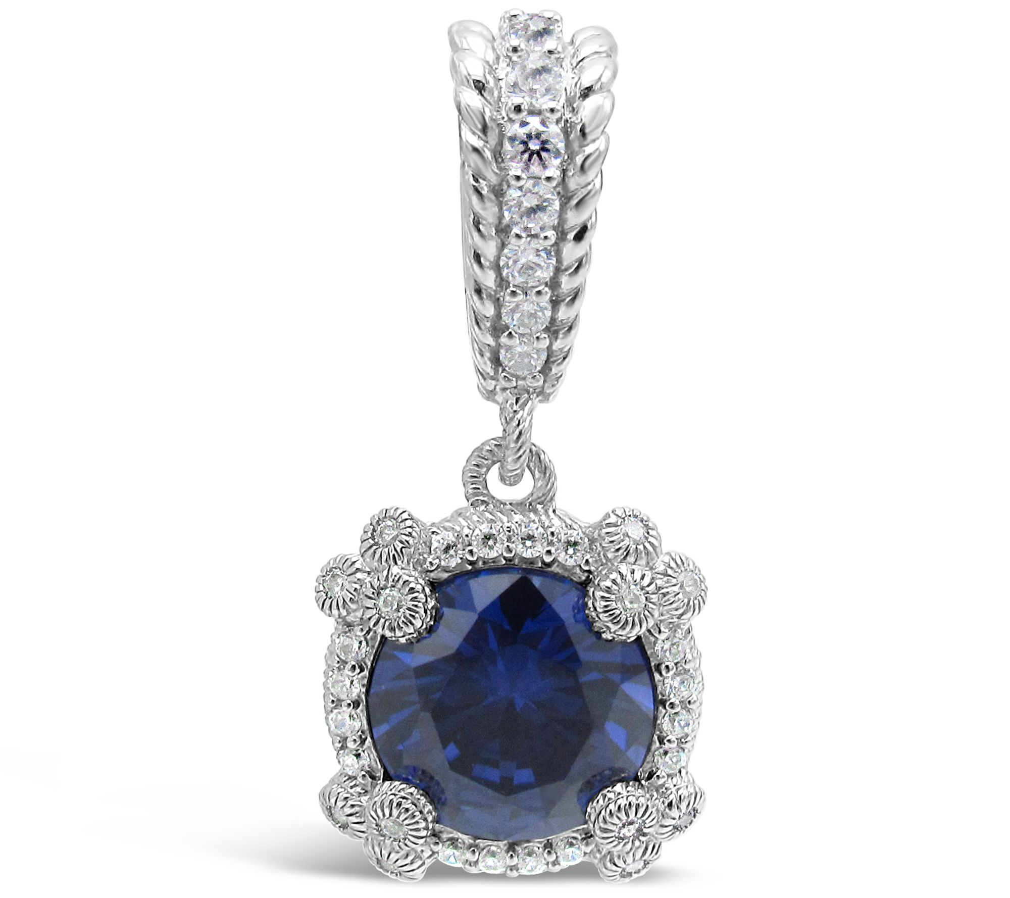Judith Ripka Sterling Silver Diamonique Enhance r
