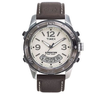 Timex Men's Expedition Analog/Digital Watch — QVC.com