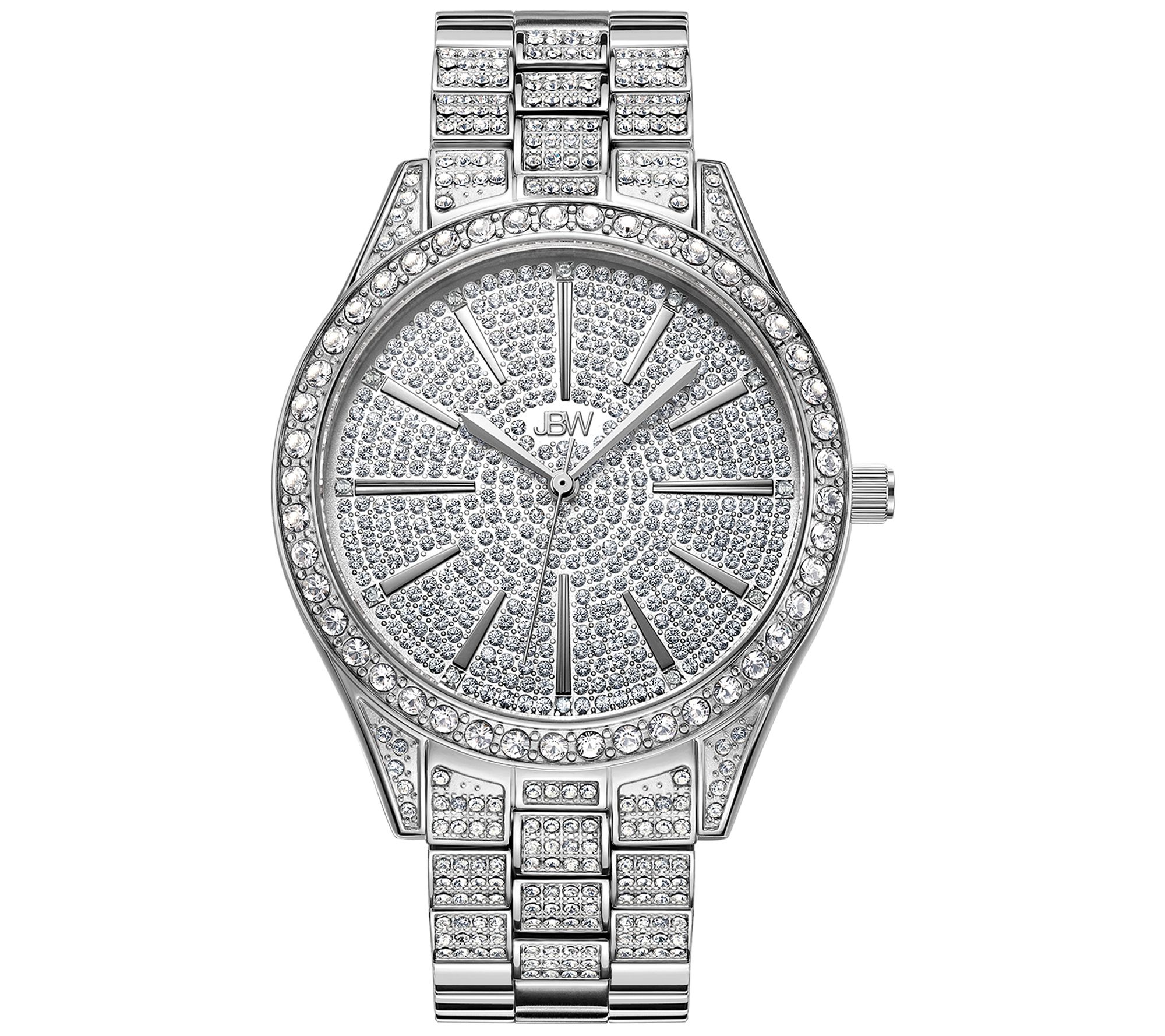 JBW Womens Cristal 1/10 cttw Diamond Stain les s Watch