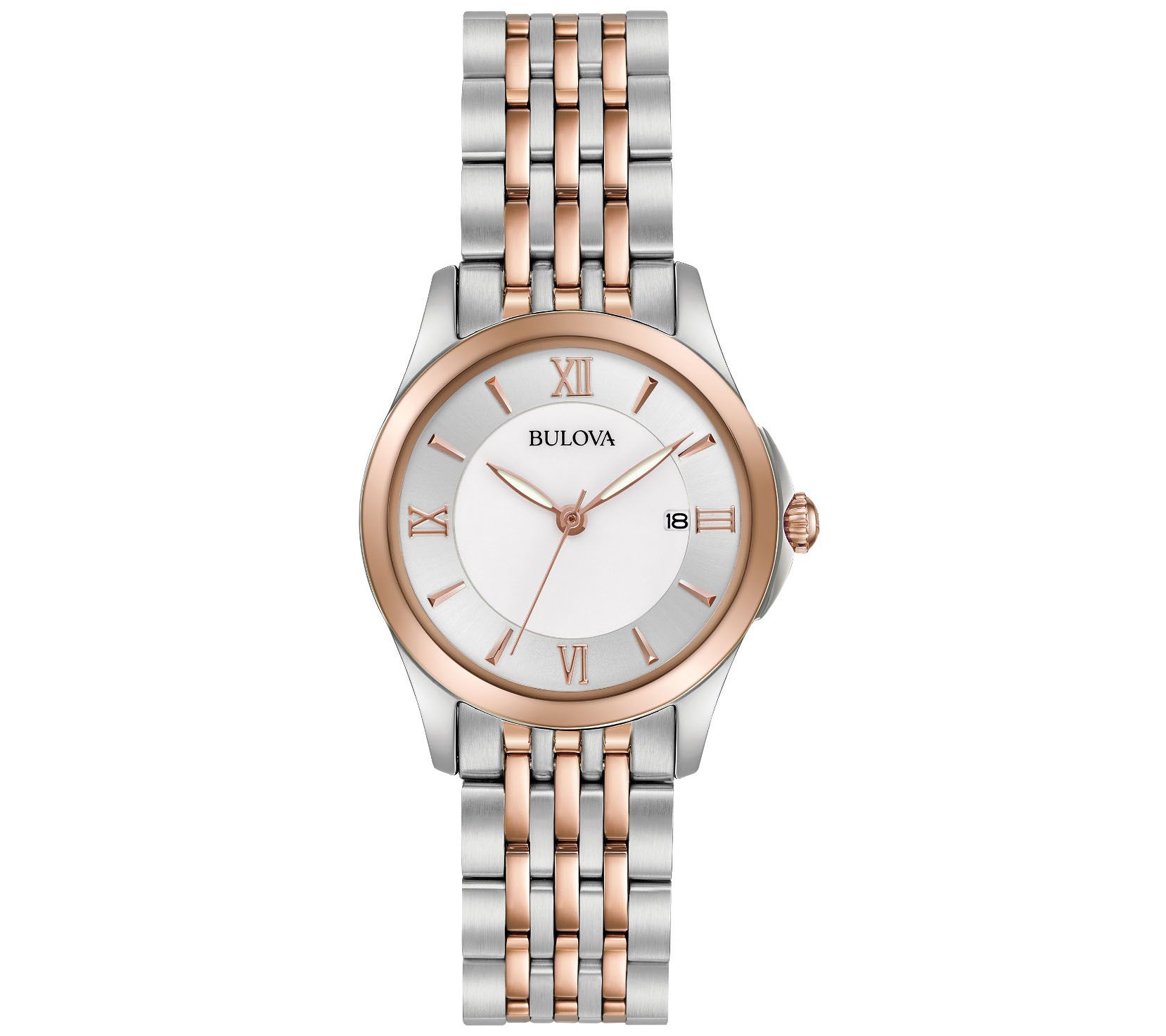 Bulova Ladies Classic Two-tone Bracelet Watch