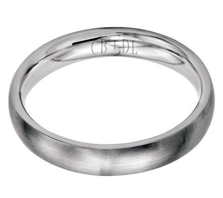 Steel by Design 4mm Brushed Engravable R ing