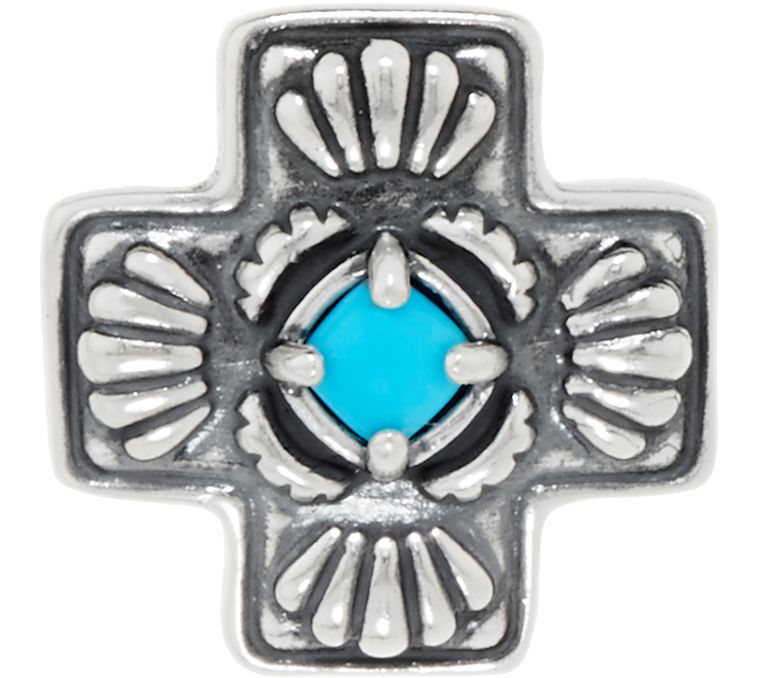 American West Sleeping Beauty Turquoise Ster. Cross Enhancer