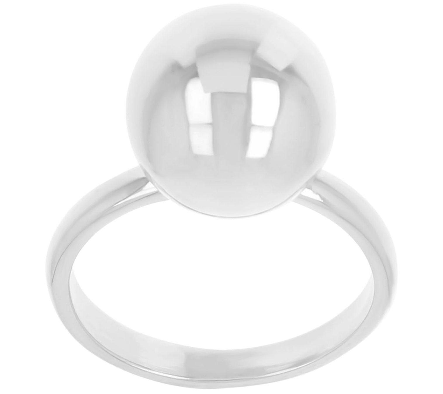Louis Dell'Olio Sterling Silver Orbit Polished Bead Ring