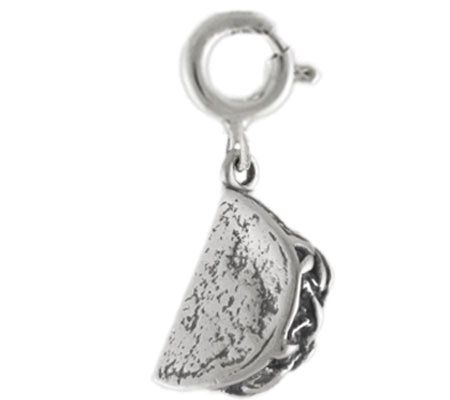 Sterling Taco Charm