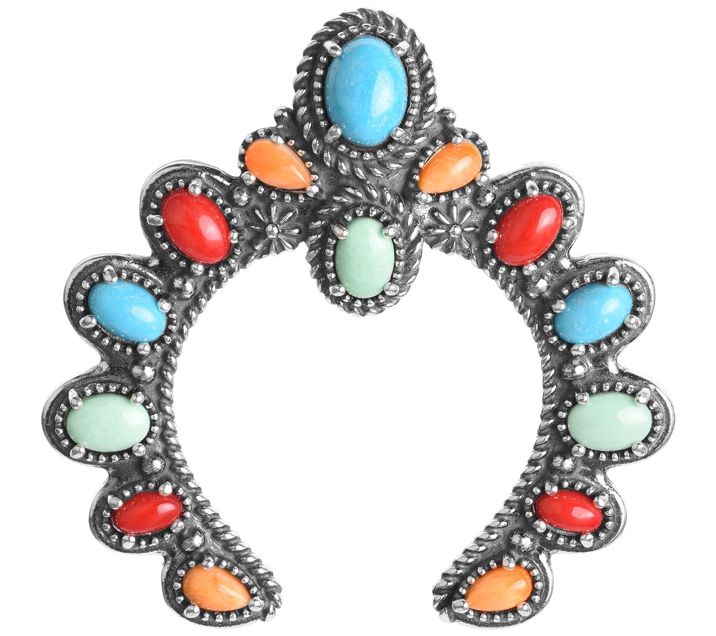 American West Sterling Silver Santa Fe SunriseNaja Enhancer