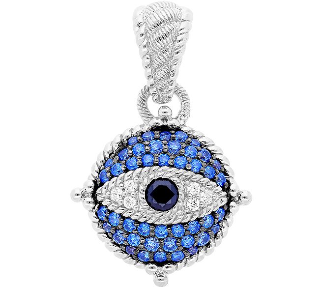 Judith Ripka Sterling Diamonique Evil Eye Enhan cer