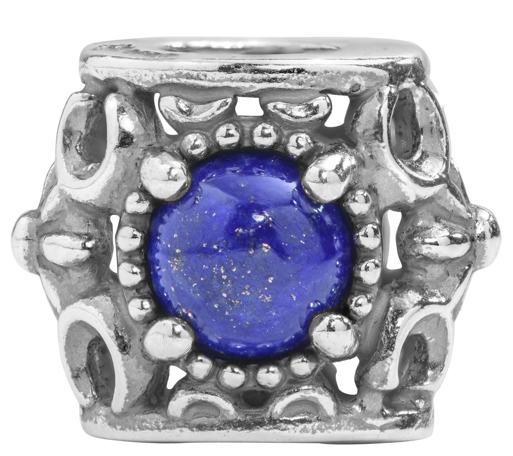 American West Sterling Silver Gemstone Bead Sli de