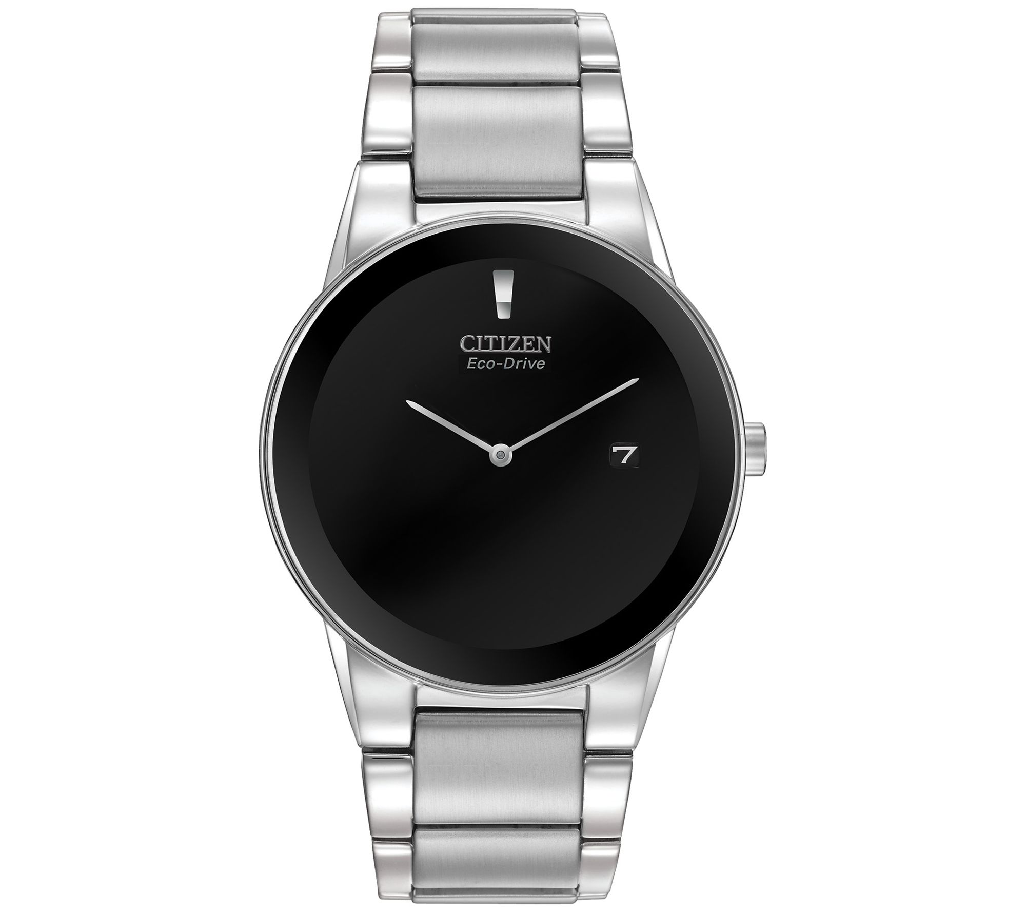 Citizens Mens Axiom Black Dial Watch