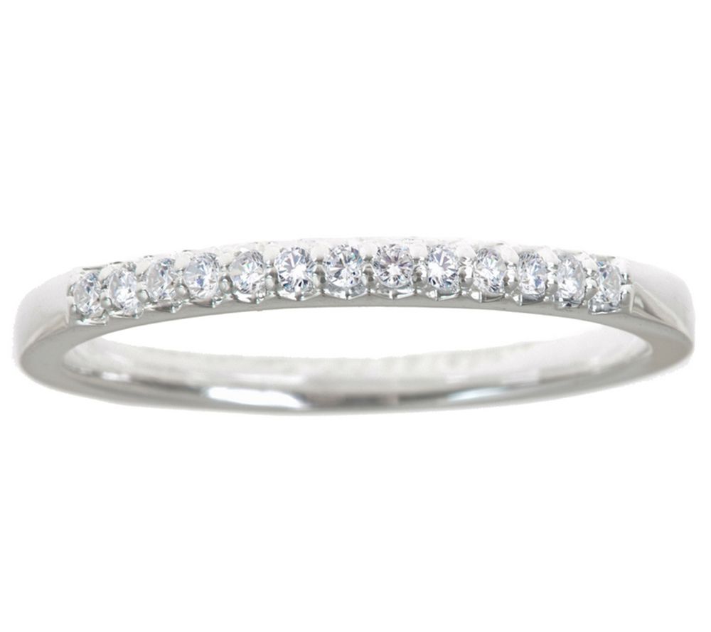 Affinity 1/8 cttw Petite Diamond Band Ring, 14K