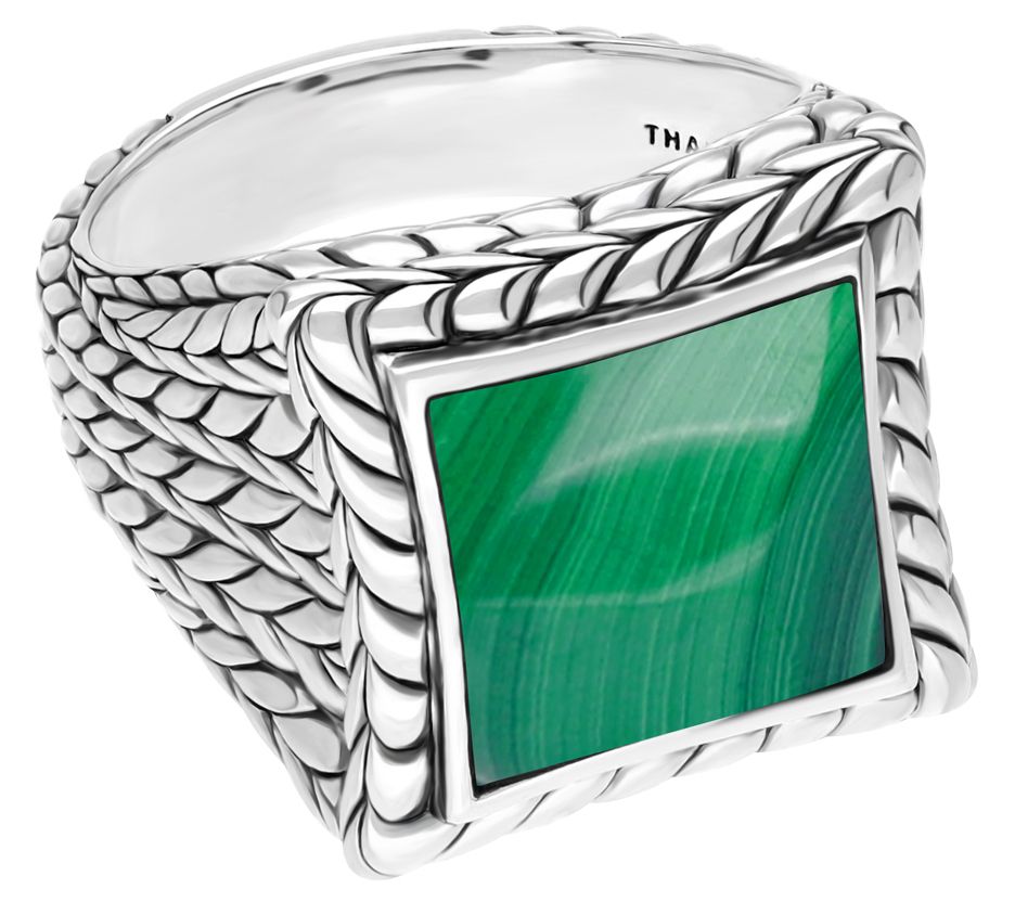 Tiffany Kay Studio Sterling Herringbone M alach te Ring