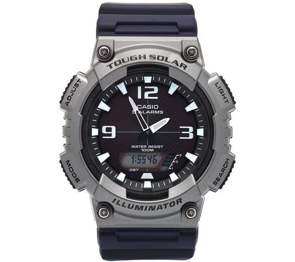 Casio Mens Solar Analog-Digital Watch