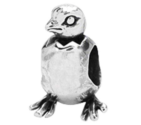 Prerogatives Sterling Baby Bird in Egg Bead