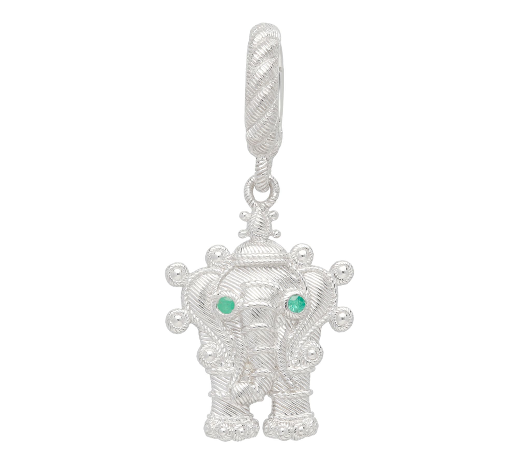 Judith Ripka Sterling Elephant Charm