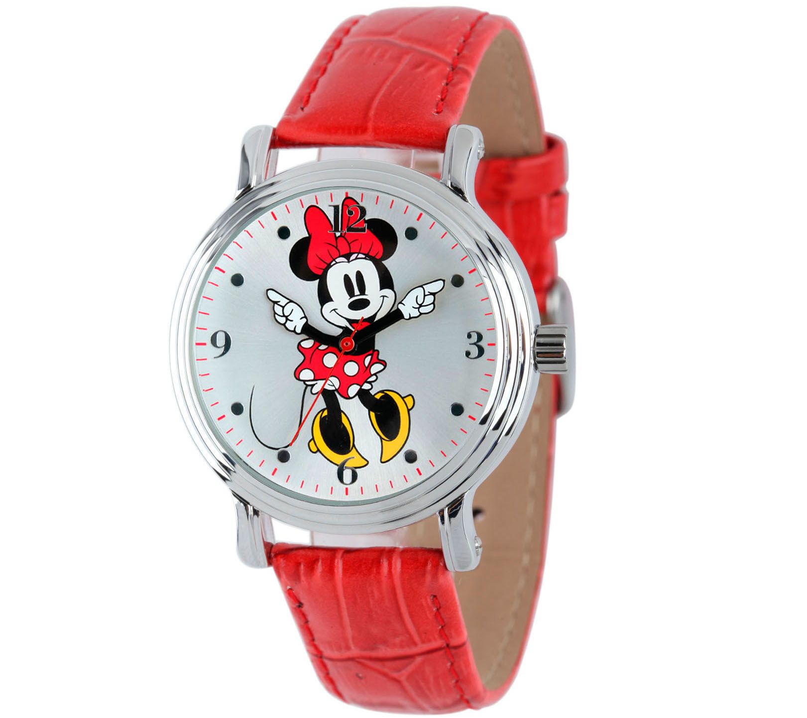 Disney Minnie Mouse Womens Vintage-Style Watch